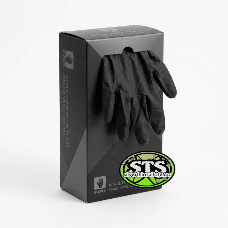 Box of Nitrile Gloves (100-Pack)
