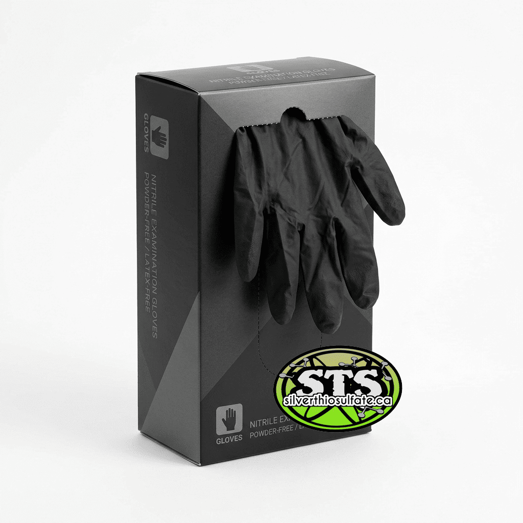 Box of Nitrile Gloves (100-Pack)