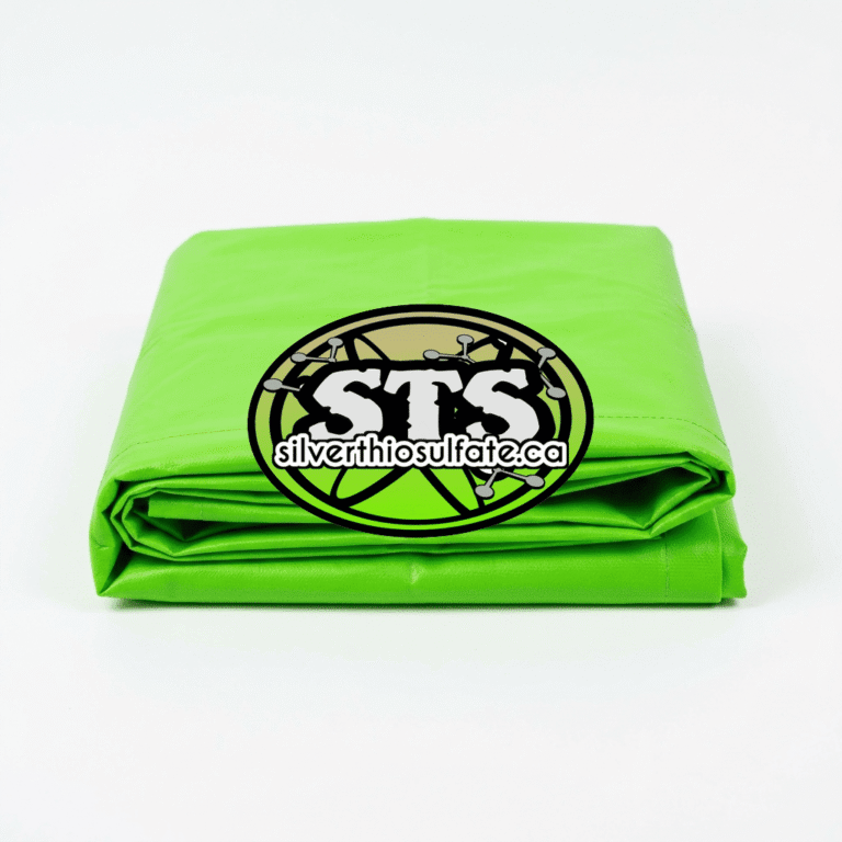 8ft Heavy-Duty Neon Green Protective Drop Cloth